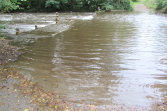 Die Bode mit „Steinskulpturen“